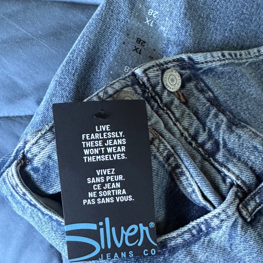 Silver Jeans Classic Blue Denim overalls - Picture 2 of 12